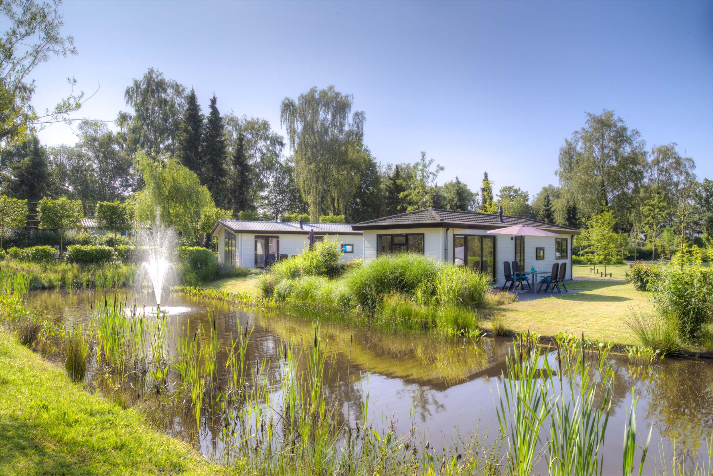 Recreatiepark de Wielerbaan - Holiday Home 4 personen - Enkel Prisma - D08 - Exterieur-1