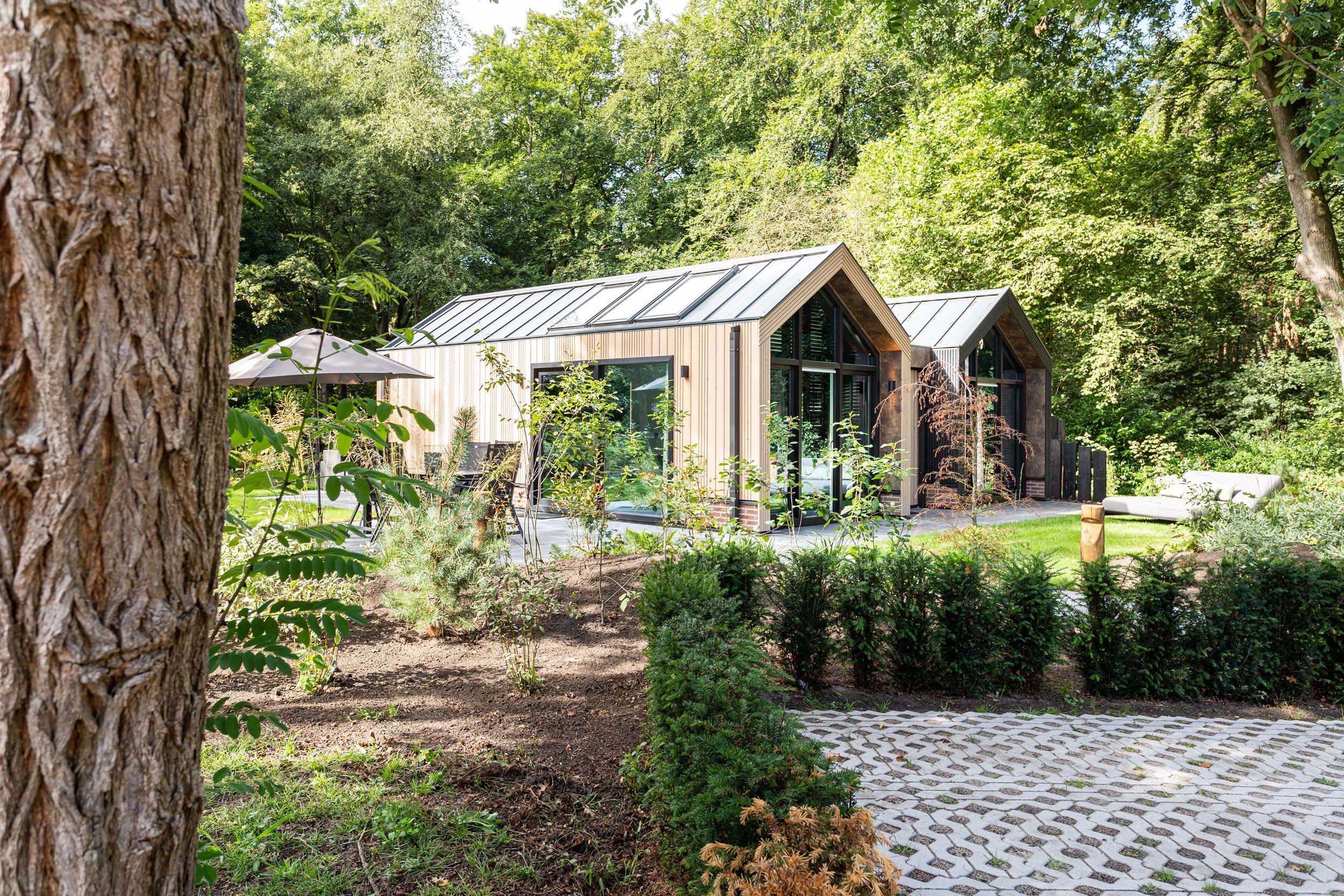 Residence Lage Vuursche - Lodge Royal Eco 4 personen wellness hottub - Exterieur - 2-1