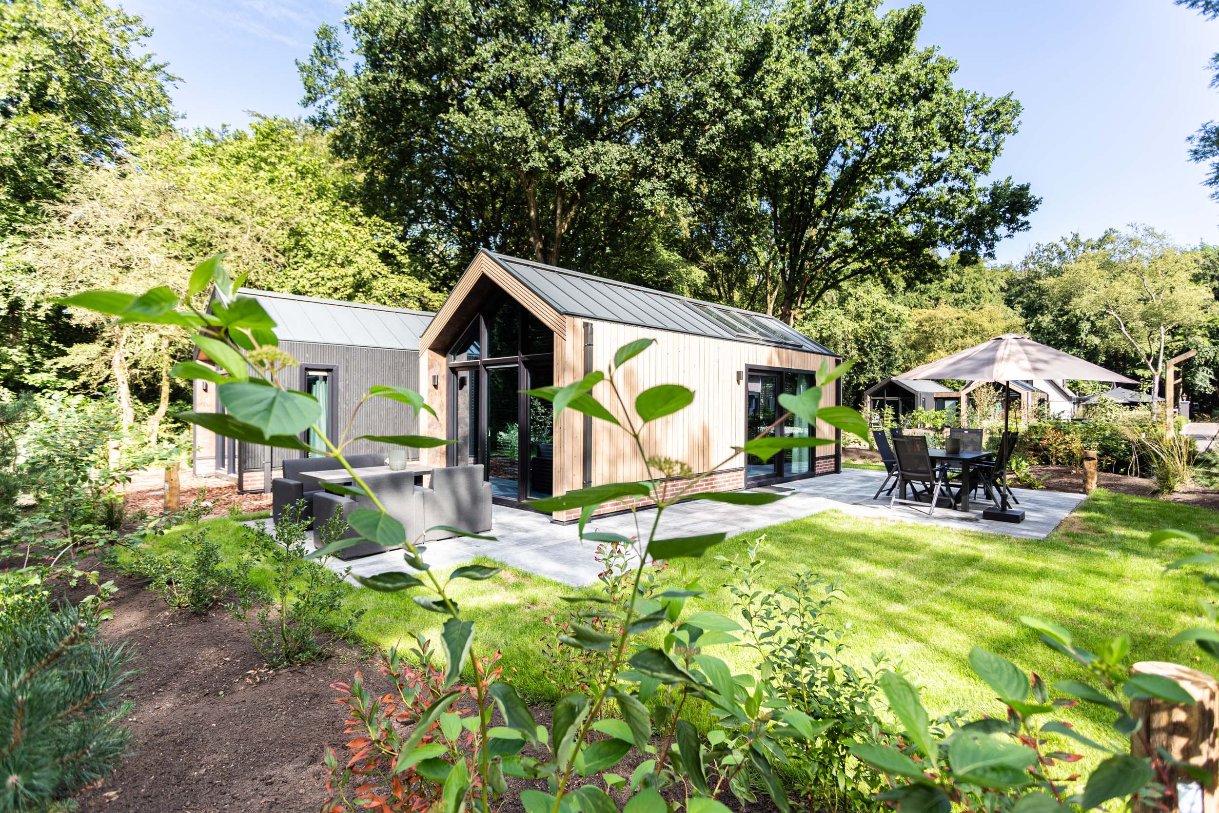 Residence Lage Vuursche - Lodge Royal Eco 4 personen wellness hottub - Exterieur - 4-1
