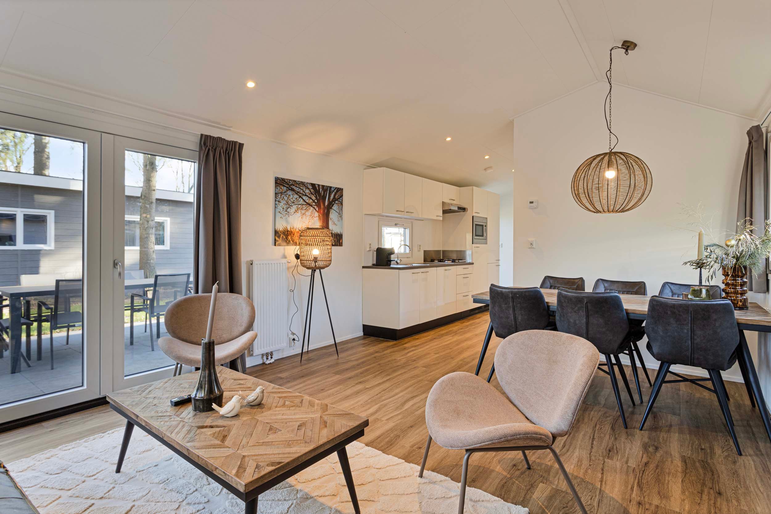 Bospark Ede - Bosparel 5 personen - 350 - Interieur - Woonkamer - Zibber - 4