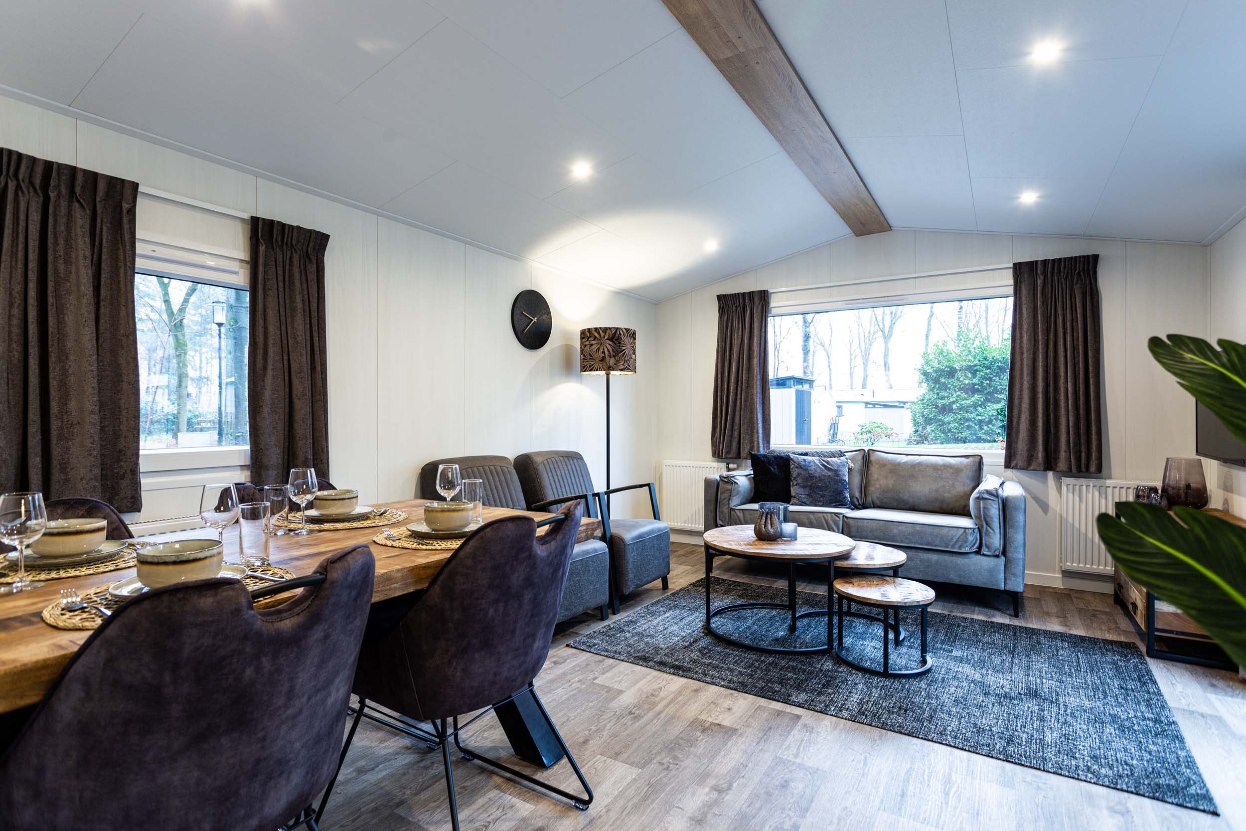 Bospark Ede - Holiday Home (Luna) 4 personen - 614 - Interieur - Woonkamer - 1