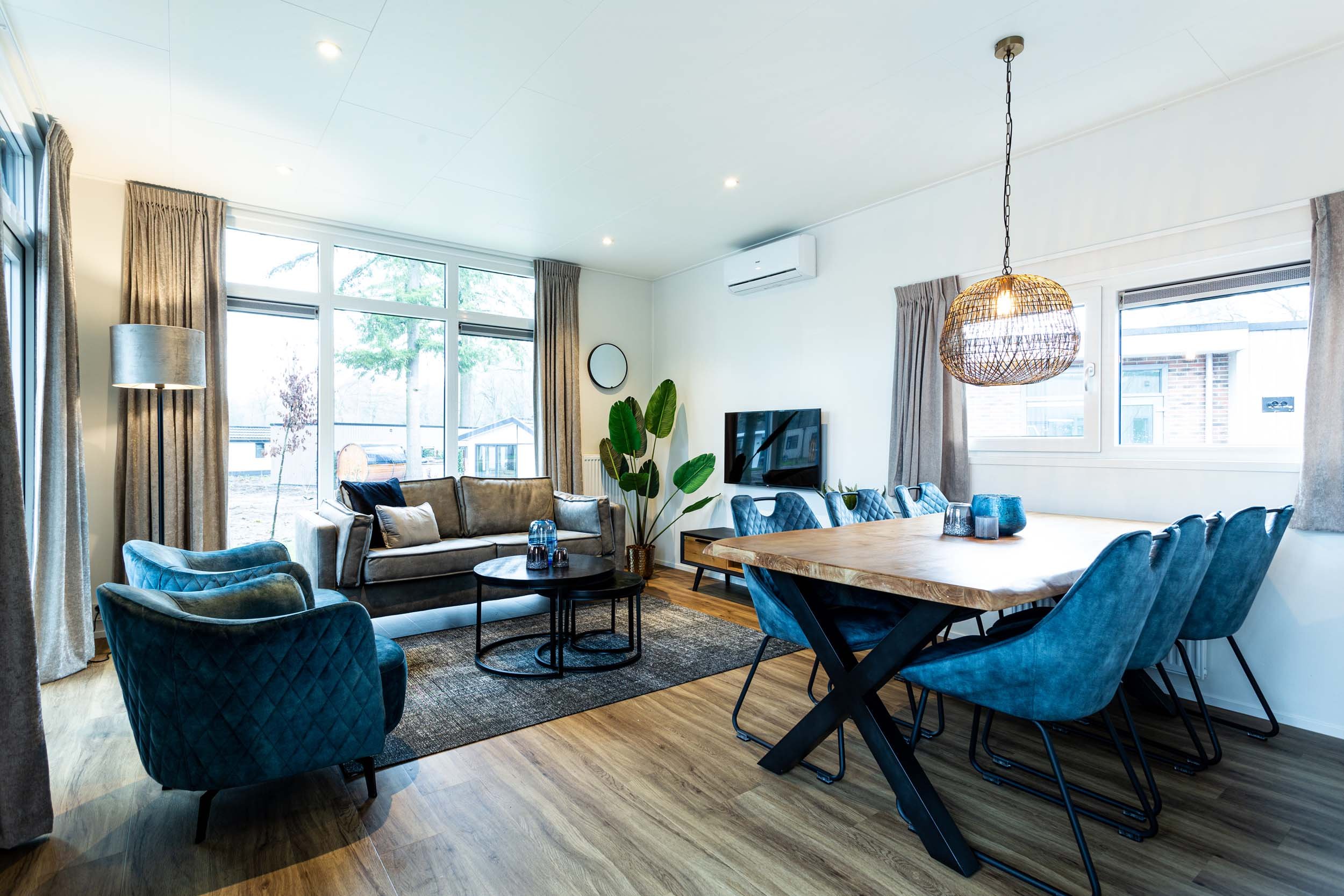 Bospark Ede - Module Limited Edition 6 personen - 144 - Interieur - Woonkamer - 2
