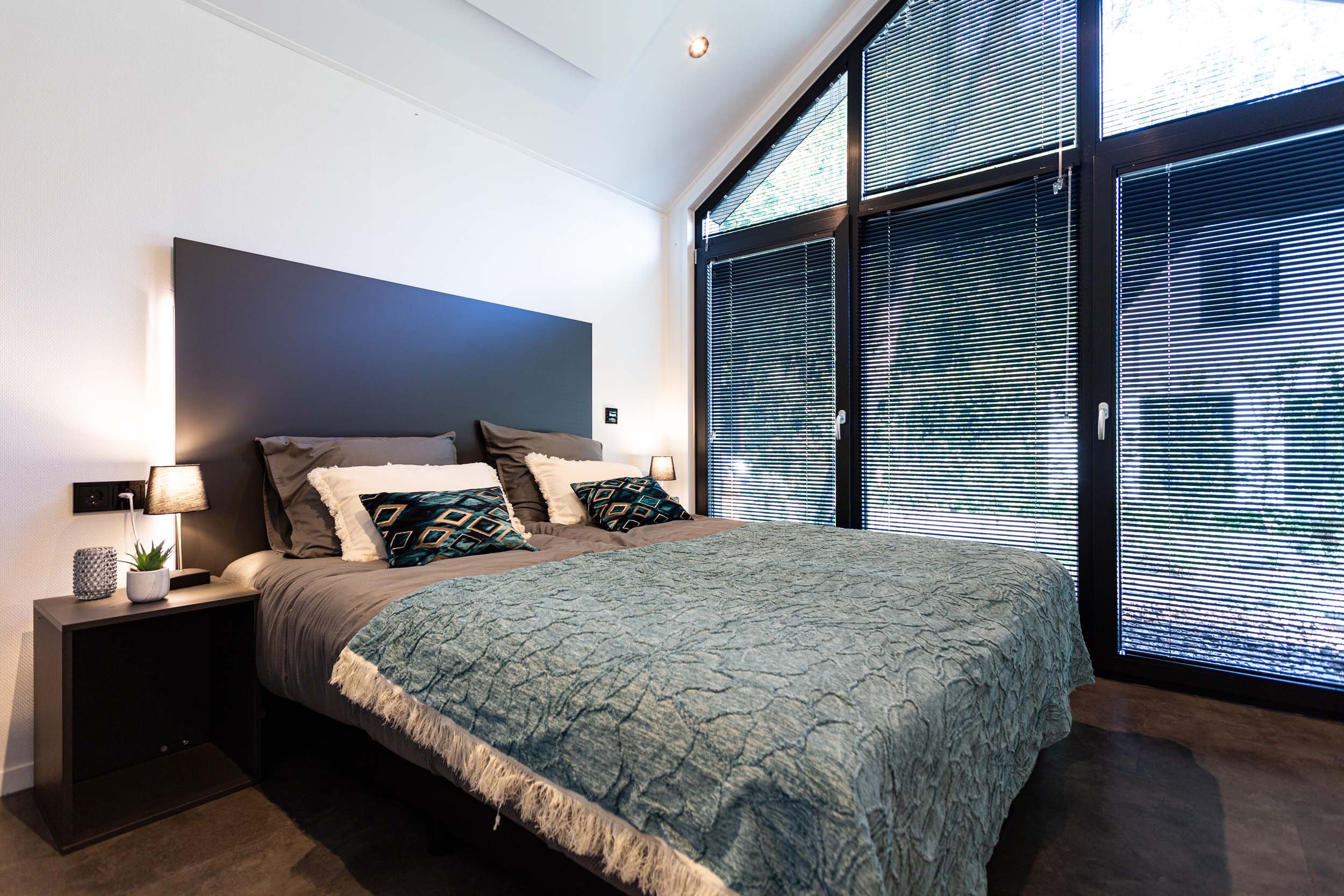 Residence Lage Vuursche - Lodge Royal Eco 4 personen - Interieur - Slaapkamer - 4