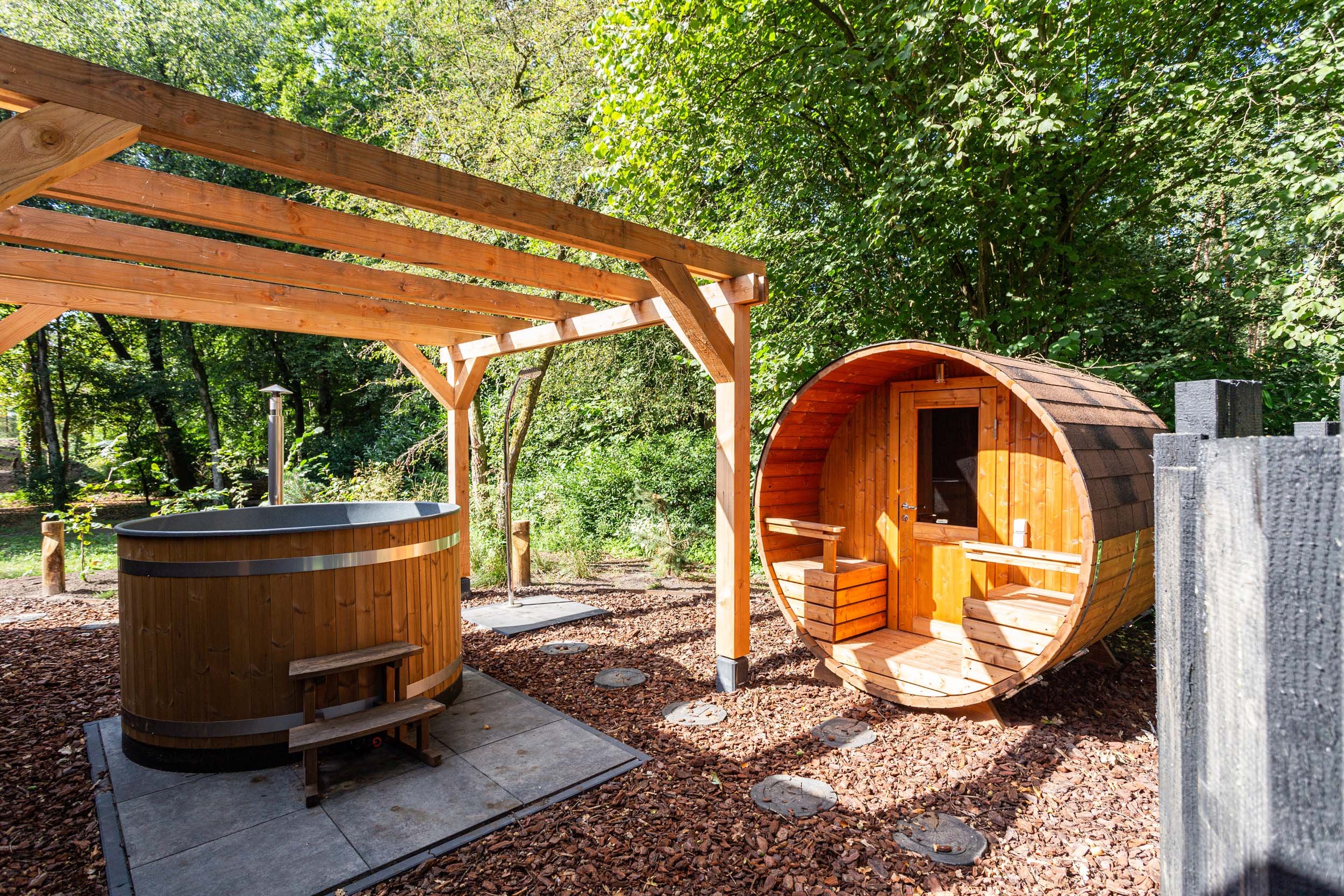 Residence Lage Vuursche - Lodge Royal Eco 4 personen wellness hottub - Exterieur - 6