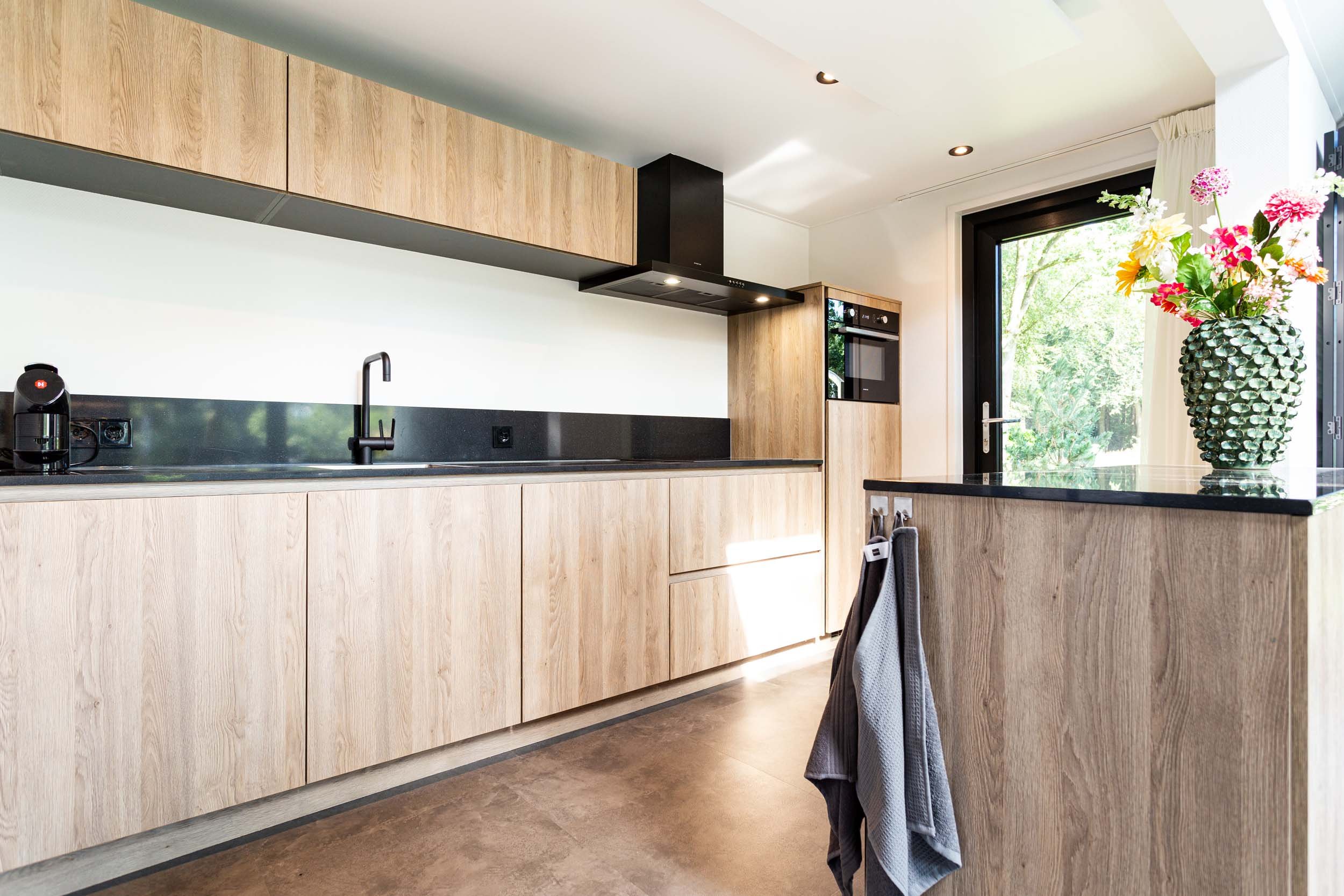 Residence Lage Vuursche - Lodge Royal Eco 4 personen wellness hottub - Interieur - Keuken