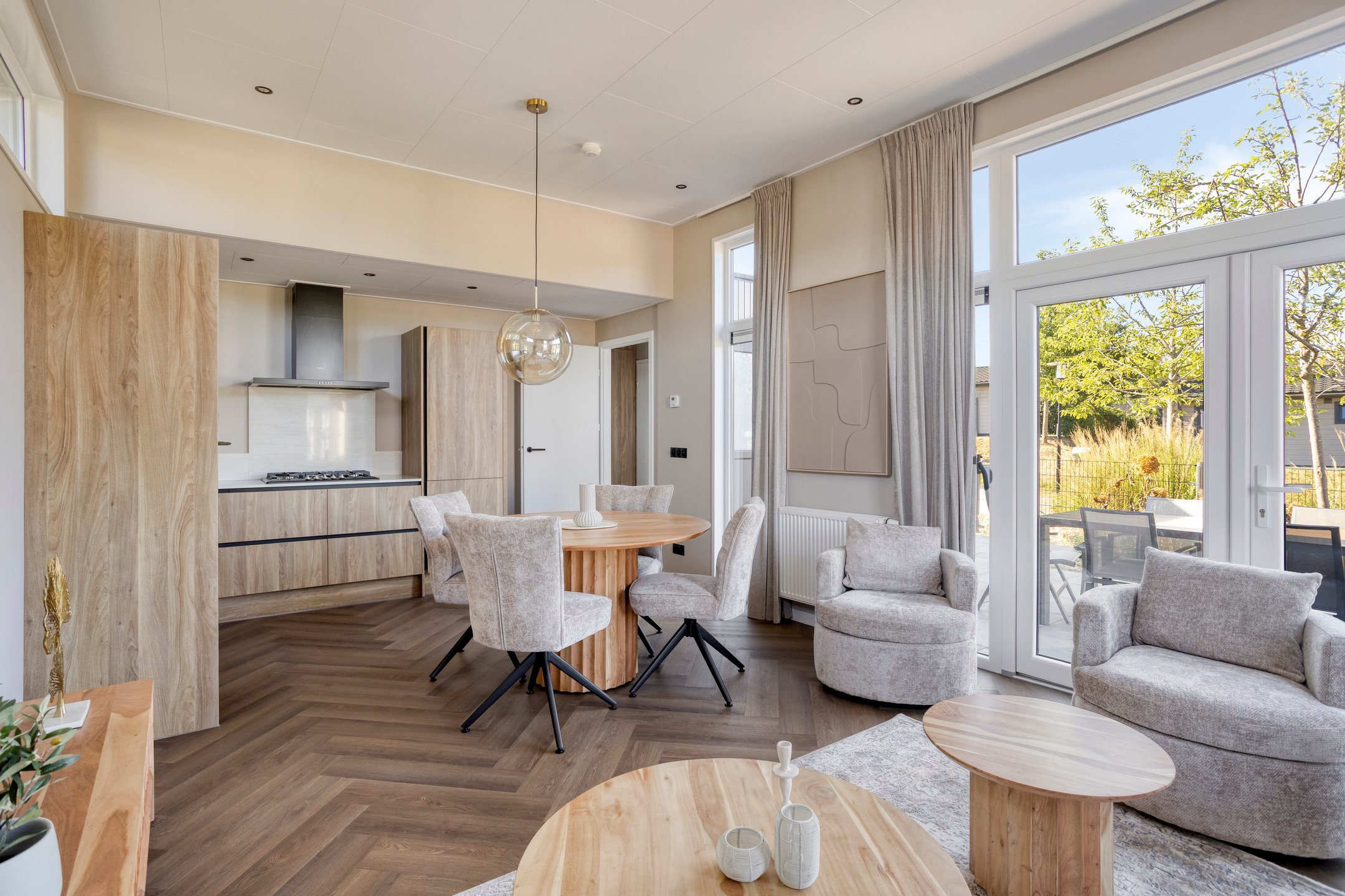 RVB  - Veldzicht 4 personen - Interieur - Woonkamer - 4