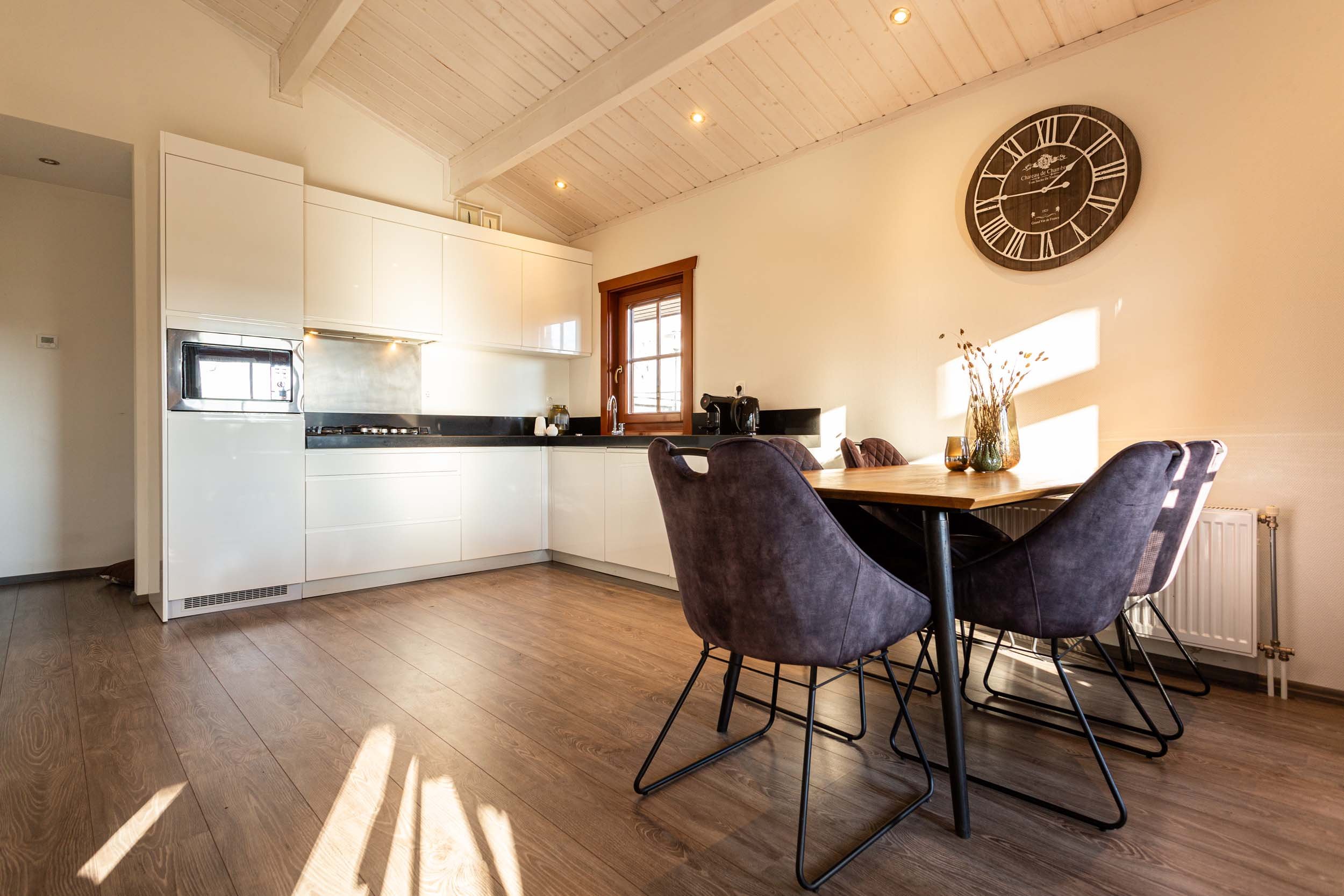 Residence de Leuvert - Blokhut II 4 personen wellness - 405 - Interieur - Keuken