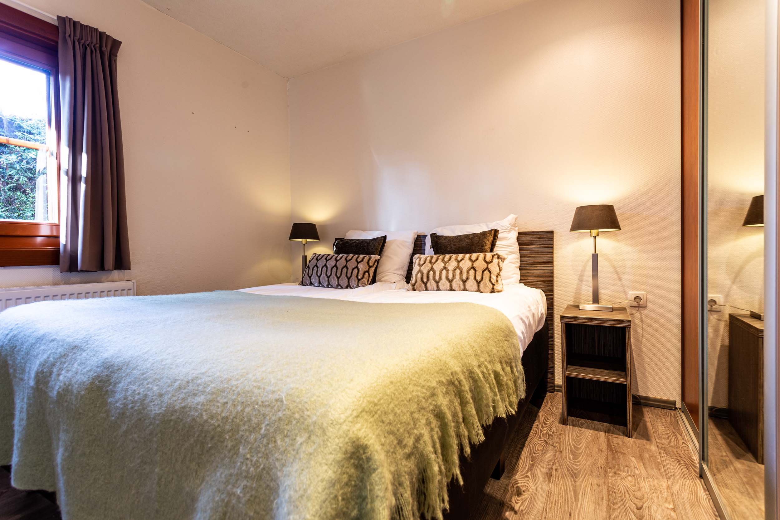 Residence de Leuvert - Blokhut II 4 personen wellness - 405 - Interieur - Slaapkamer - 1
