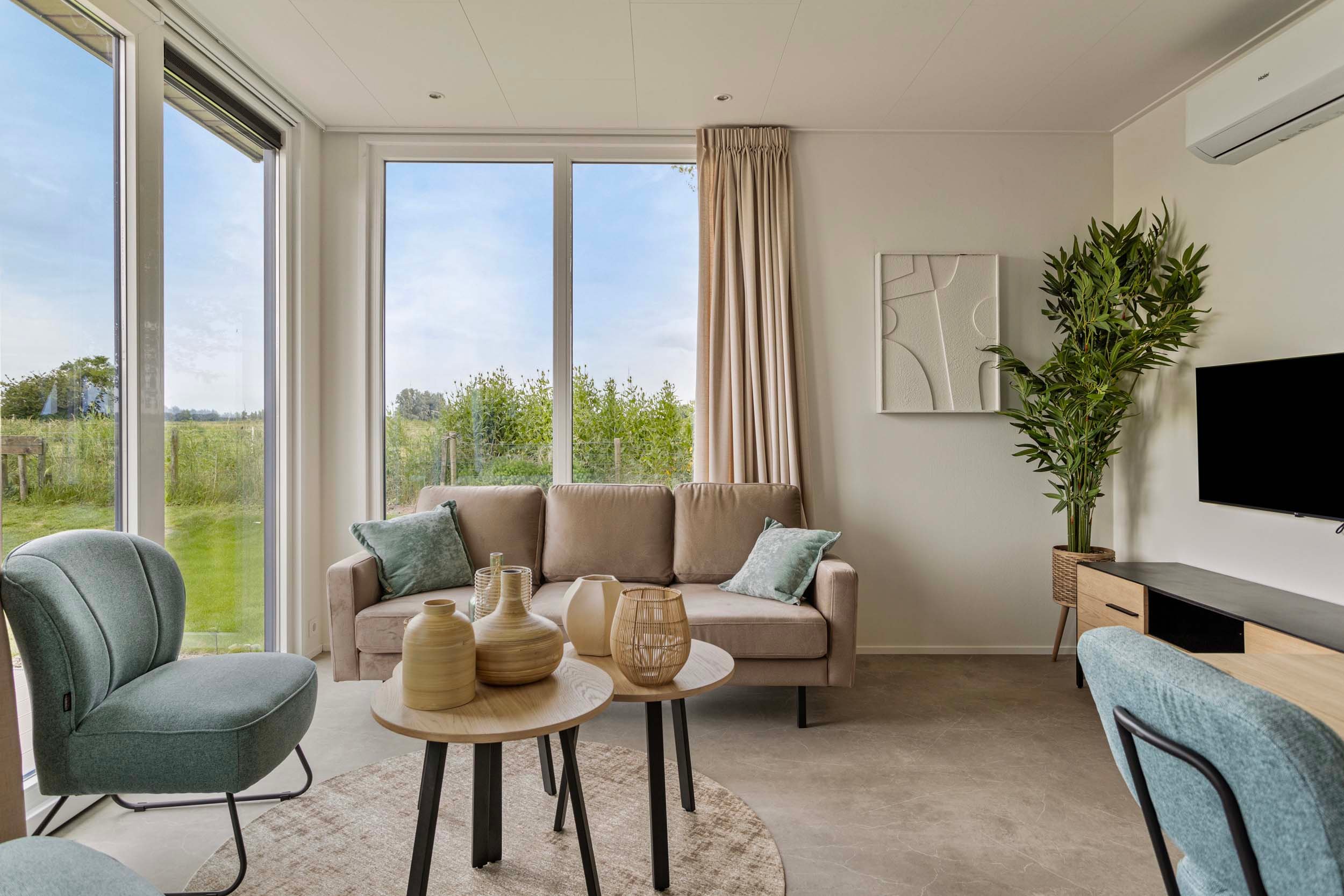 Resort Lexmond - Azura 4 personen - Interieur - Woonkamer - 9-1