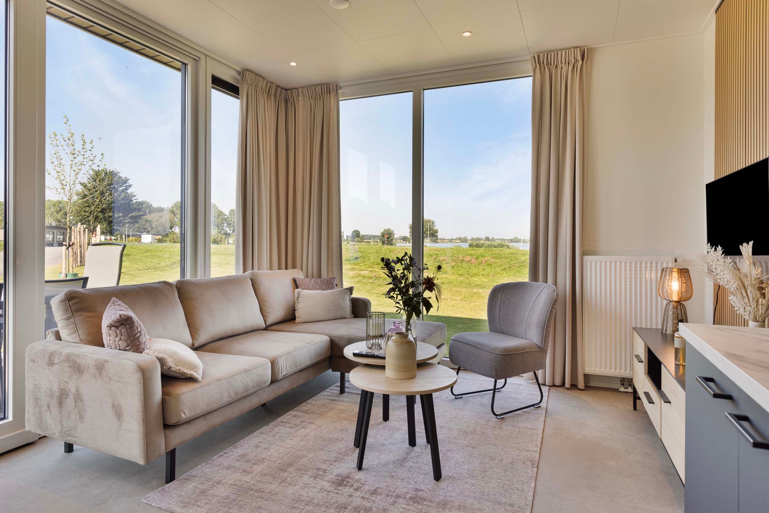 Resort Lexmond - Riviera 4 personen - Interieur - Woonkamer - 3