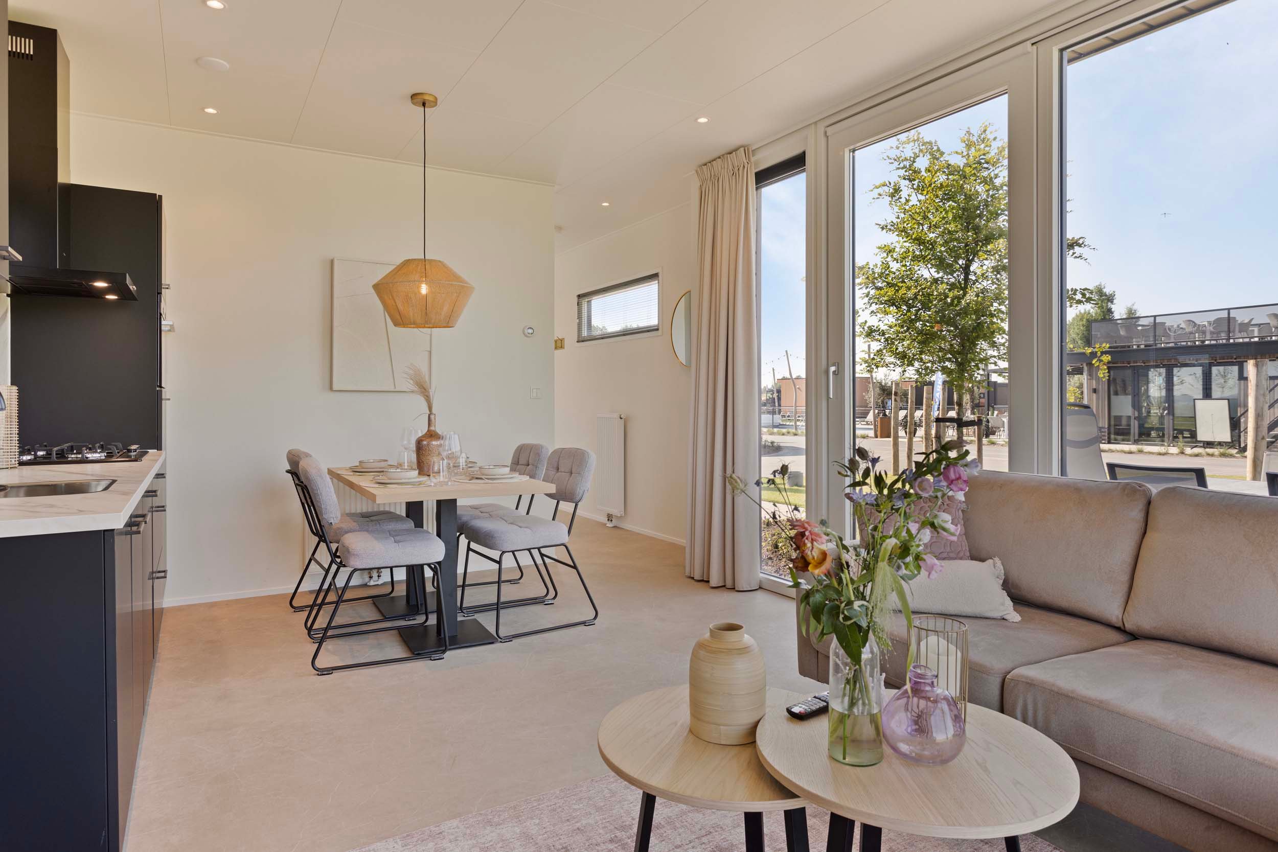 Resort Lexmond - Riviera 4 personen - Interieur - Woonkamer - 4