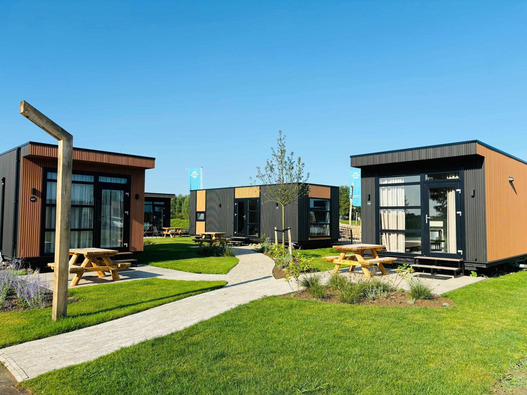 Resort Lexmond - Tiny House type B 3 personen - Exterieur - 5