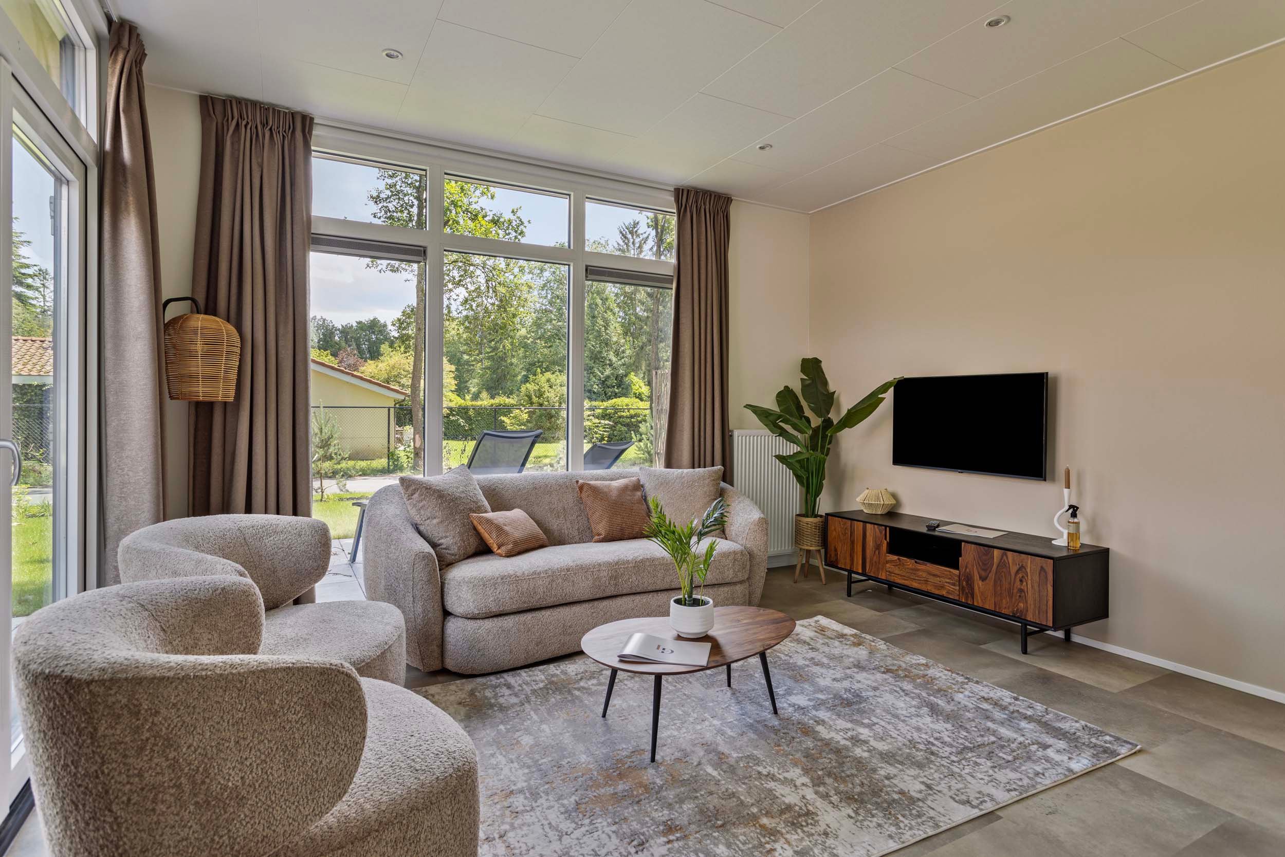 Resort de Brabantse Kempen - Berkenhof 6 personen - 267 - Interieur - Woonkamer - 2