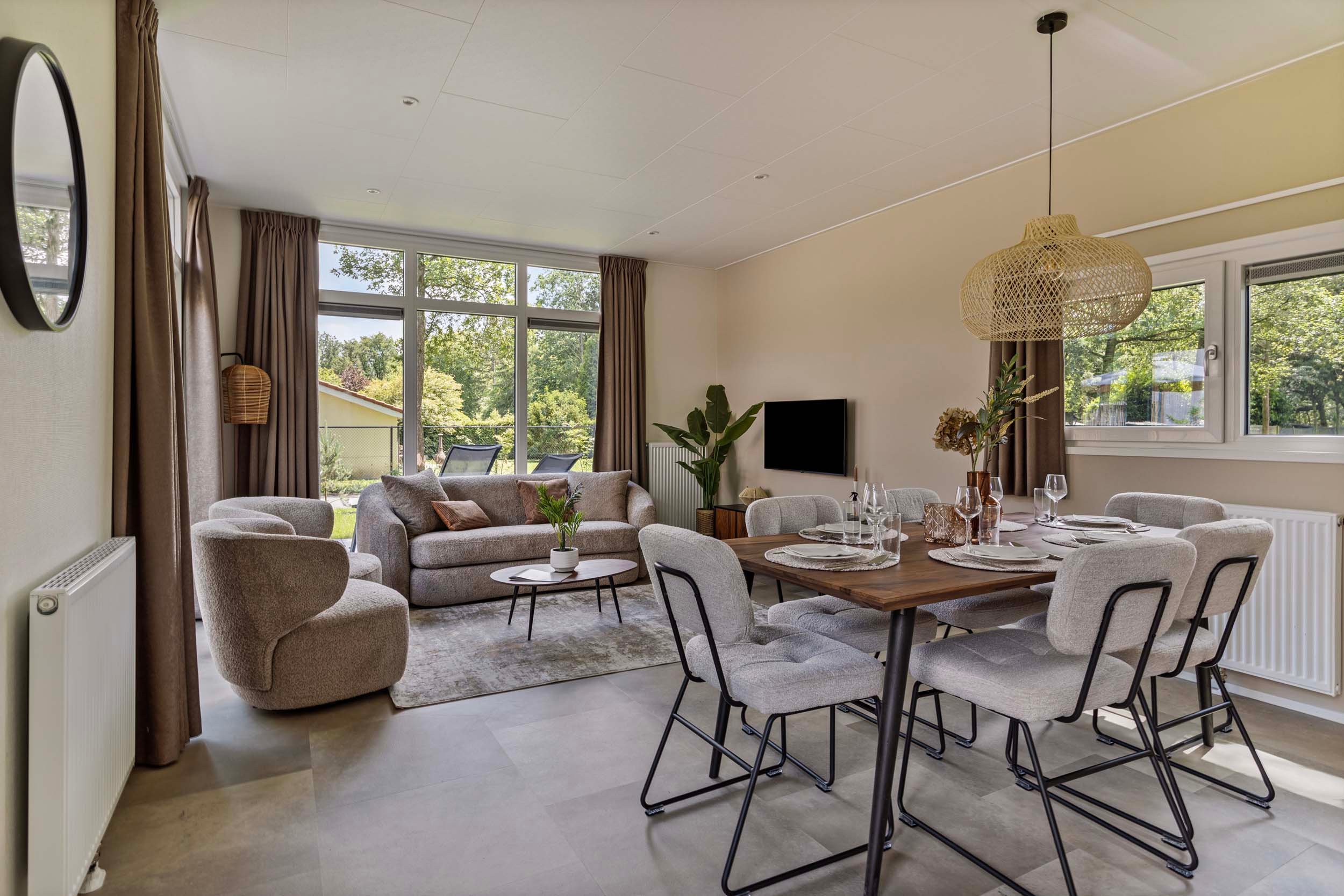 Resort de Brabantse Kempen - Berkenhof 6 personen - 267 - Interieur - Woonkamer - 5